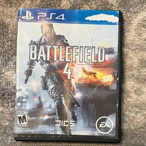 Battlefield 4 for PS4 - Black and Blue Case